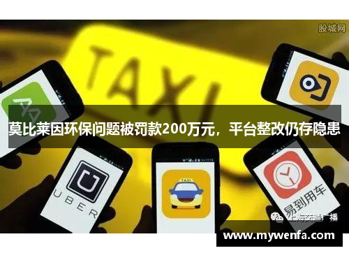 莫比莱因环保问题被罚款200万元，平台整改仍存隐患