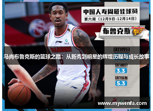 马尚布鲁克斯的篮球之路：从新秀到明星的辉煌历程与成长故事